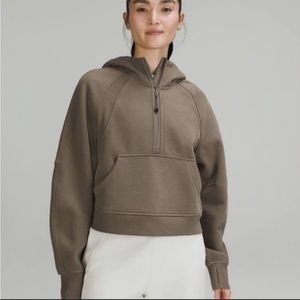 Scuba Oversized Half-Zip Hoodie